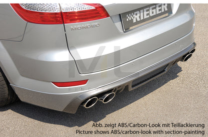 Rieger 00099111 Ford BA7 Mondeo Rear Diffuser 6 | ML Performance UK Car Parts