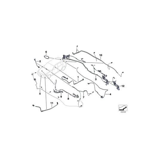 Genuine BMW 61129313130 F22 F82 F20 Wiring Harness For Eps (Inc. 118d, 116i & M4 GTS) | ML Performance UK