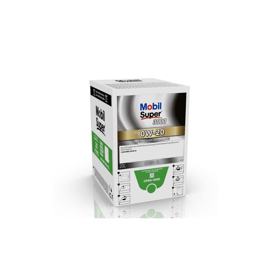 Mobil SUP 3000 FORM VC 0W-20 BAG-IN-BOX 20Ltr | ML Performance UK Car Parts