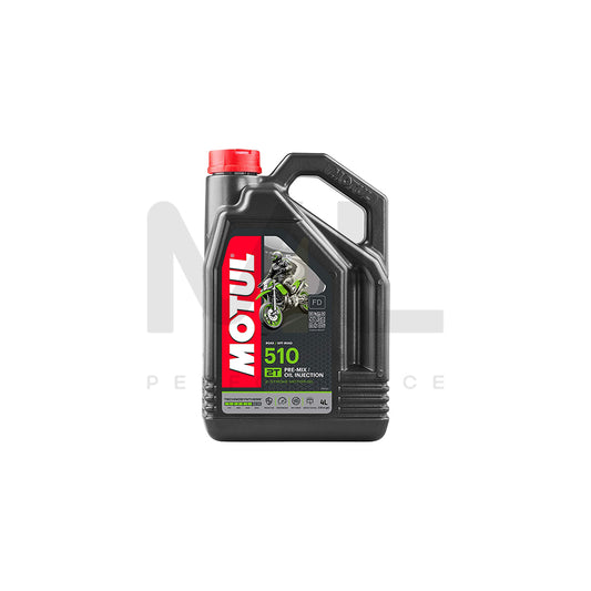 Motul 510 2T 2 Stroke Premix & Injector Ester Synthetic Motorcycle Engine Oil 4l | Engine Oil | ML Car Parts UK | ML Performance