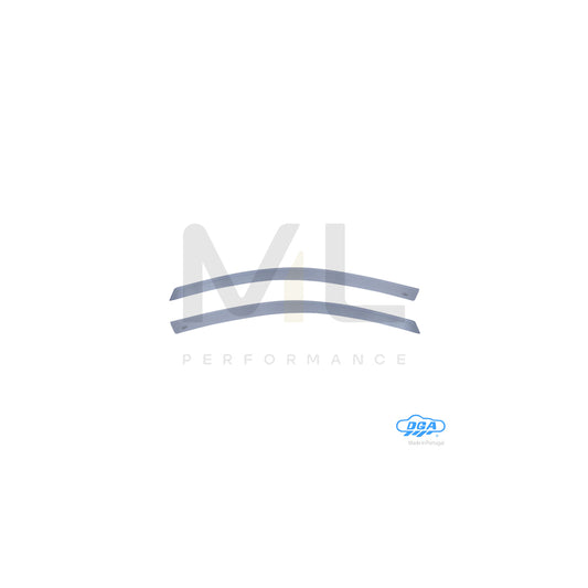 DGA 108033 Wind deflectors for FORD FOCUS Arrow direction, Front, outer | ML Performance Car Parts
