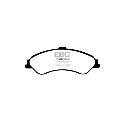 EBC DP1507 Ford Ultimax Front Brake Pads (Inc. Falcon & Fairmont) 2 | ML Performance UK Car Parts