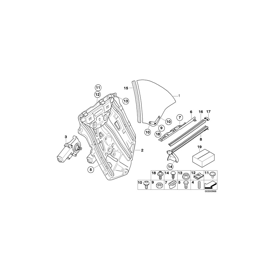 Genuine BMW 51367026385 E46 Outer Weatherstrip, Left SCHWARZ (Inc. 318Ci & 320Cd) | ML Performance UK Car Parts