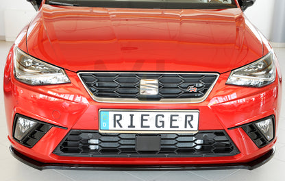 Rieger 00088165 SEAT KJ Front Splitter (Ibiza FR & Ibiza) 5 | ML Performance UK Car Parts