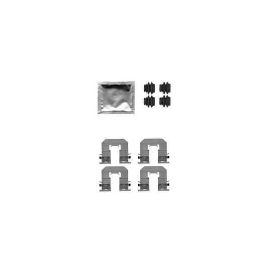 Hella 8DZ 355 205-241 Accessory Kit, Disc Brake Pads