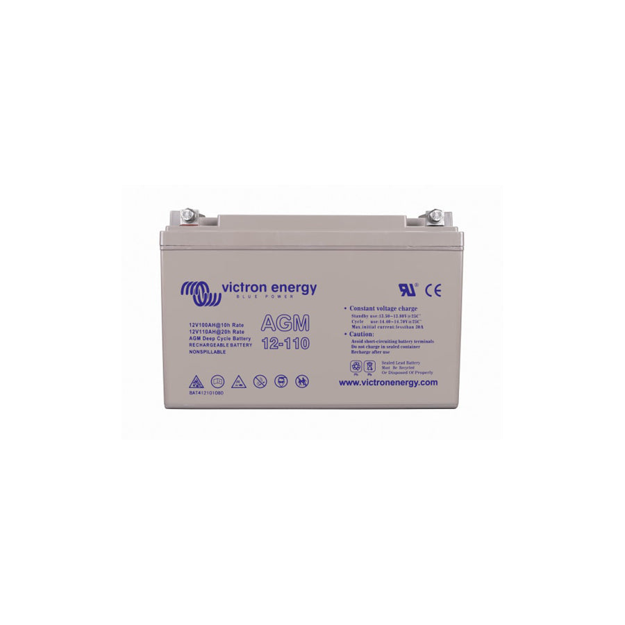 Victron Energy AGM Dual Purpose Battery 12V 110Ah (M8) - BAT412101085 | ML Performance UK Car Parts