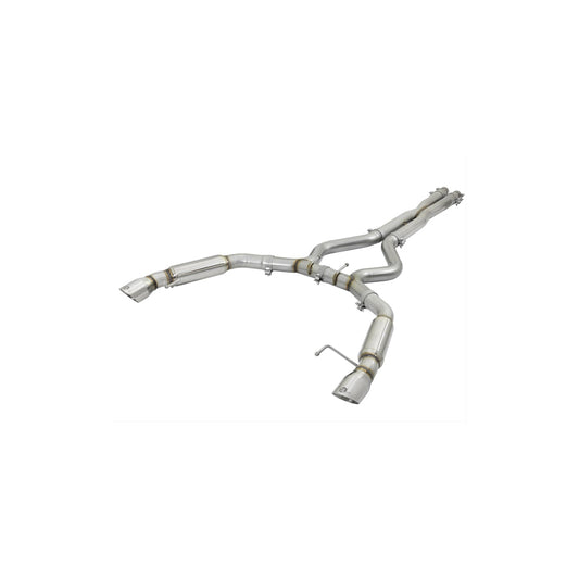  aFe 49-33088-P Cat-Back Exhaust System Ford Mustang 15-17 V8-5.0L/V6-3.7L  | ML Performance UK Car Parts