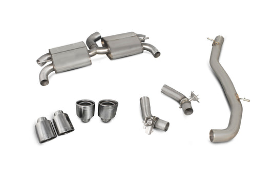 Scorpion SAUS055 Audi TT S Mk3 Non-Resonated Cat-Back System (With Valves)  | ML Performance UK UK