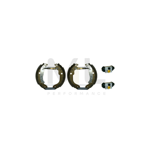BREMBO K 61 091 Brake Shoe Set for CITROËN C3 II (SC) Ø: 228mm | ML Performance Car Parts