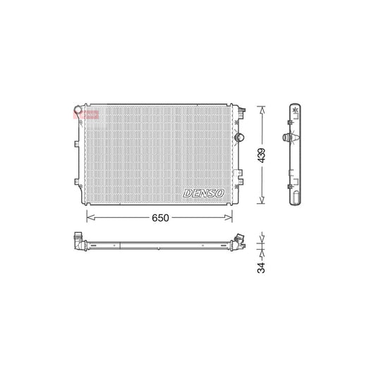 Denso DRM32046 Drm32046 Engine Radiator | ML Performance UK
