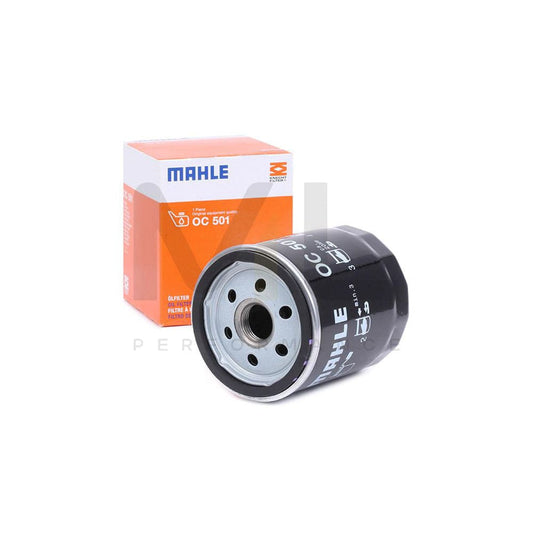 MAHLE ORIGINAL OC 501 Oil Filter Spin-on Filter, with one anti-return valve | ML Performance Car Parts