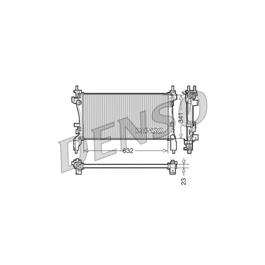 Denso DRM07040 Drm07040 Engine Radiator | ML Performance UK