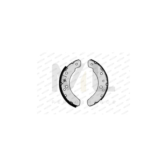 FERODO PREMIER FSB394 Brake Shoe Set | ML Performance Car Parts