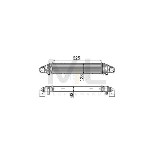 MAHLE ORIGINAL CI 358 000P Intercooler | ML Performance Car Parts