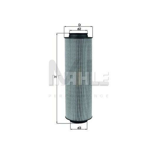 MAHLE ORIGINAL LX 791 Air Filter Filter Insert | ML Performance Car Parts