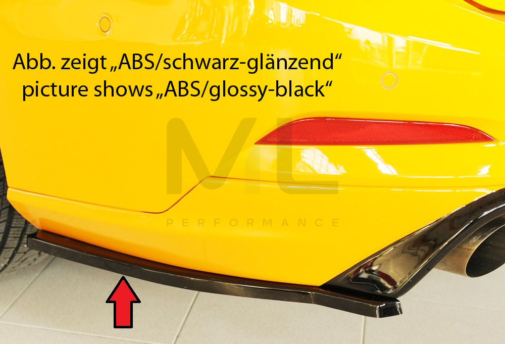 Rieger 00034218 Ford DEH Focus 4 Rear Side Splitter (Inc. Focus 4 ST) 1 | ML Performance UK Car Parts