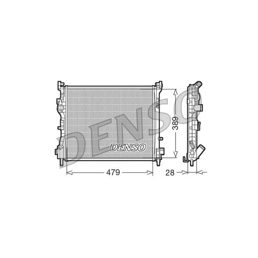Denso DRM23016 Drm23016 Engine Radiator | ML Performance UK