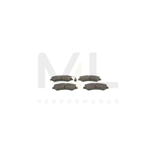 Bosch 0986495095 Brake Pad Set With Integrated Wear Sensor, With Anti-Squeak Plate, With Mounting Manual BP1560 | ML Performance Car Parts