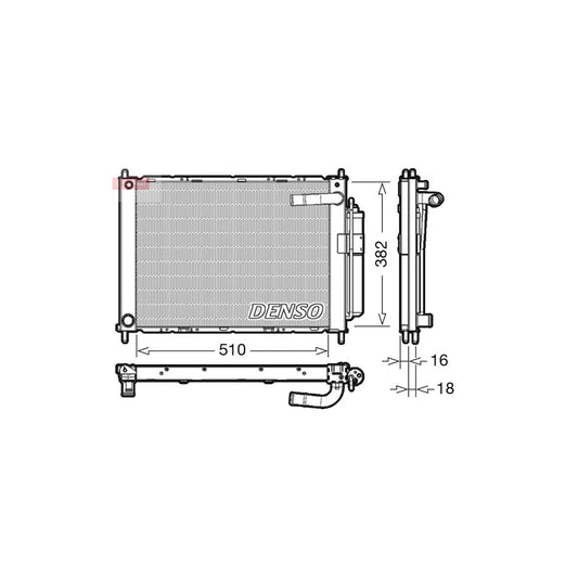 Denso DRM46101 Drm46101 Cooler Module | ML Performance UK