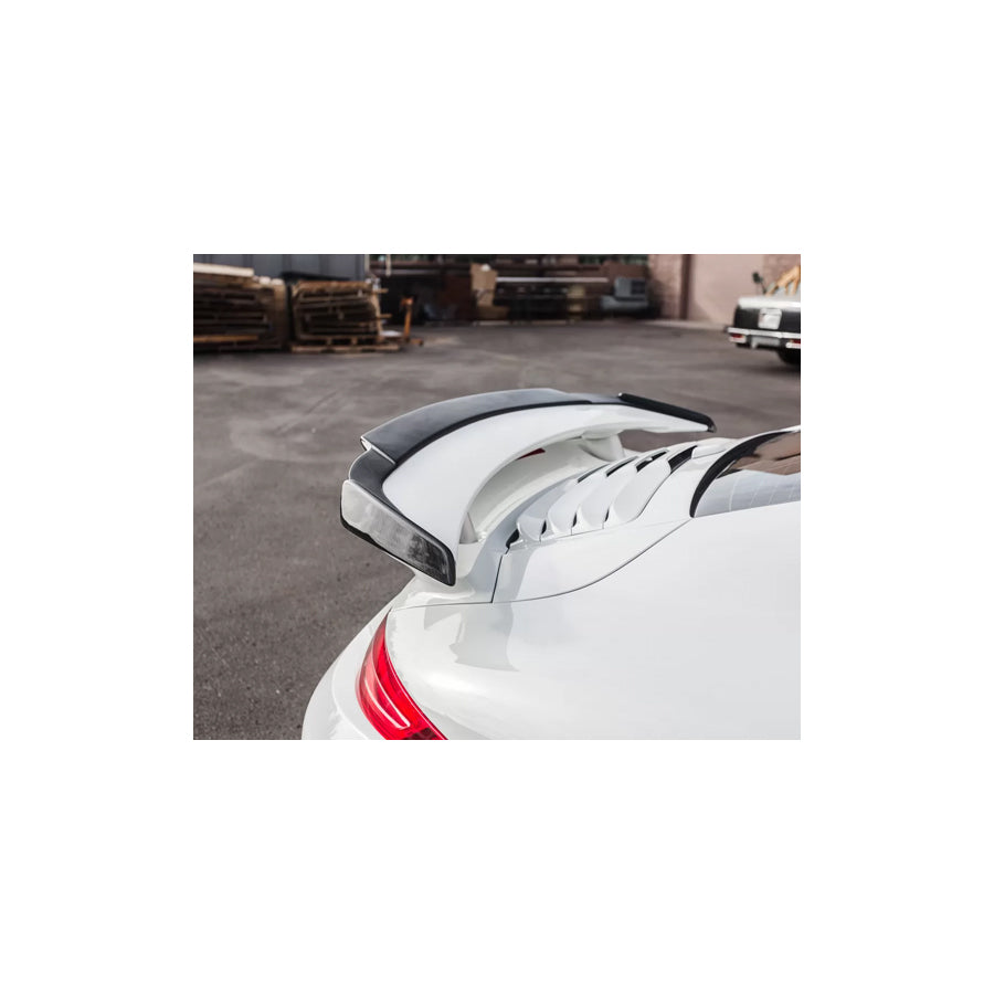 VR Aero Carbon Fiber Wing Lip Spoiler Porsche 991 Turbo | Turbo S