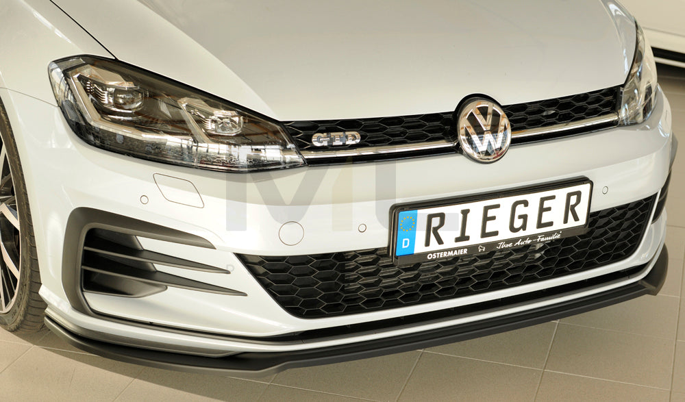 Rieger 00059580 VW Mk7 Golf Front Splitter (GTI, GTD & GTE) 2 | ML Performance UK Car Parts