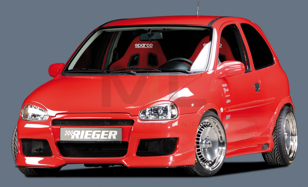 Rieger 00058820 Opel Corsa B Front Bumper 2 | ML Performance UK Car Parts
