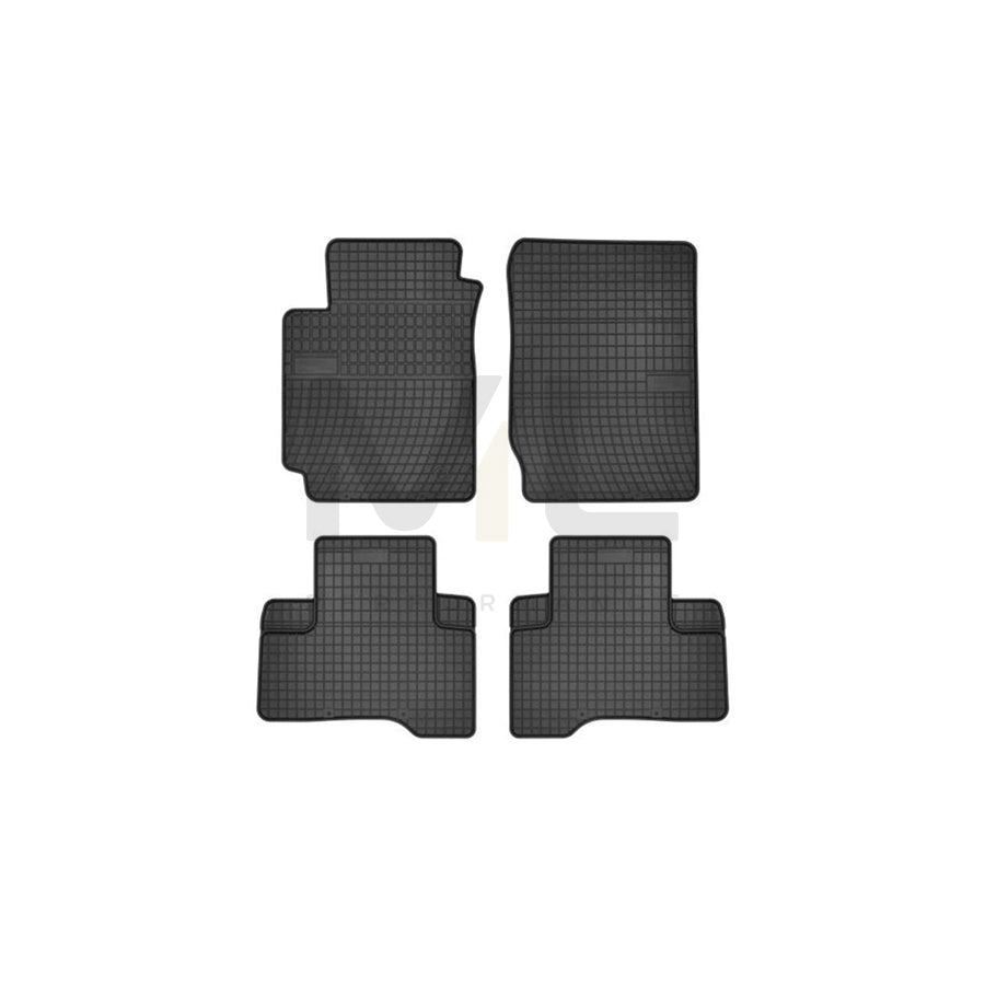 FROGUM Tailored 0601 Floor mat set Elastomer, Front and Rear, Quantity: 4, Black | ML Performance Car Parts