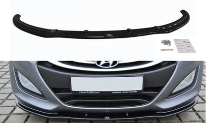 Maxton Design HY-I30-2-FD1T Front Splitter Hyundai I30 MK2 | ML Performance UK Car Parts