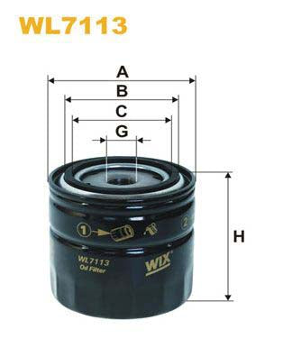 WIX Filters WL7113 Oil Filter