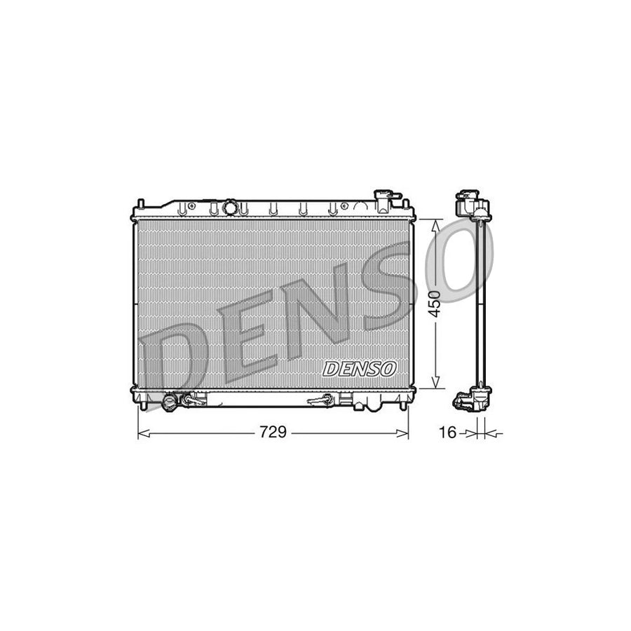 Denso DRM46030 Drm46030 Engine Radiator | ML Performance UK