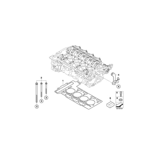 Genuine BMW 11127564864 Holder (Inc. One Eco 55kW, One & One 55kW) | ML Performance UK Car Parts