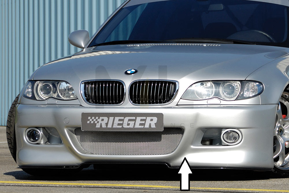 Rieger 00050403 BMW 3 Series E46 Front Bumper 1 | ML Performance UK Car Parts