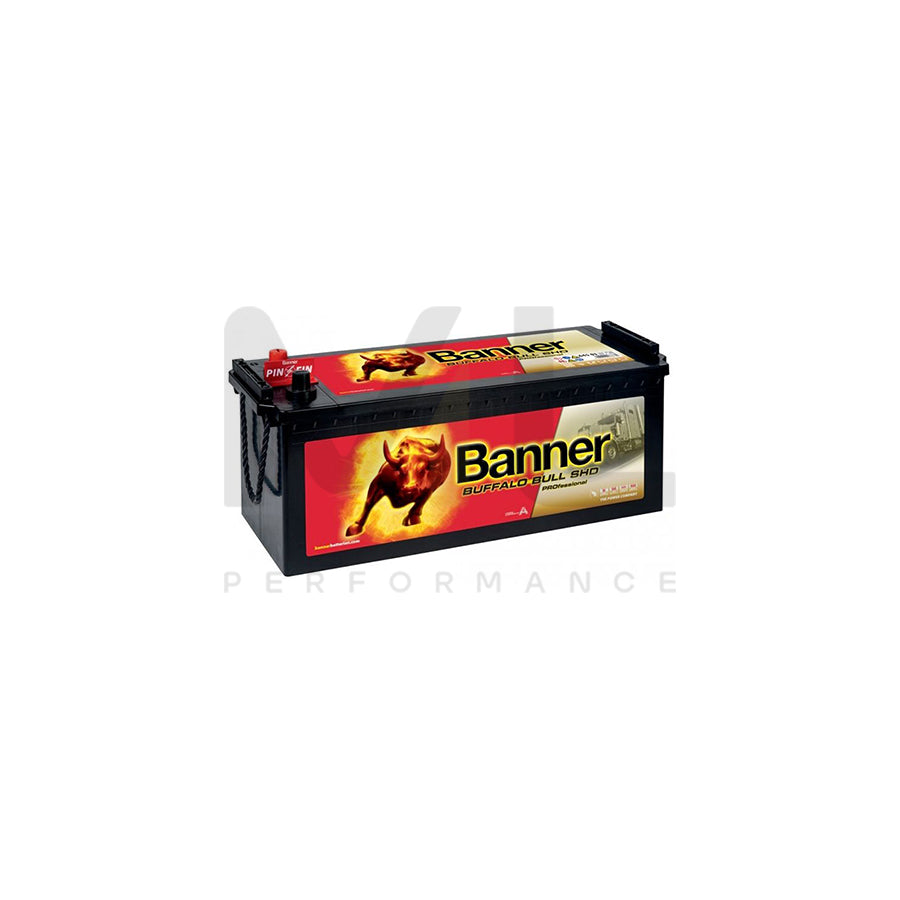 Banner Buffalo Bull SHD PROfessional Commercial Battery 64503 12V 145Ah Type 637SHD PRO | Car Batteries UK | ML Performance Car Parts