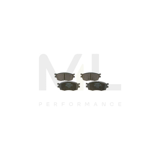 Bosch 0986495240 Brake Pad Set With Acoustic Wear Warning, With Anti-Squeak Plate BP1538 | ML Performance Car Parts