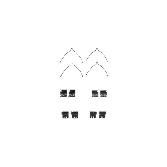 Hella 8DZ 355 205-351 Accessory Kit, Disc Brake Pads