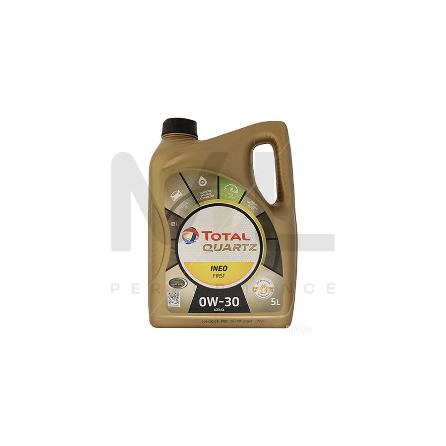 Total Quartz Ineo First 0w-30 Advanced Synthetic Engine Oil 5l | Engine Oil | ML Car Parts UK | ML Performance