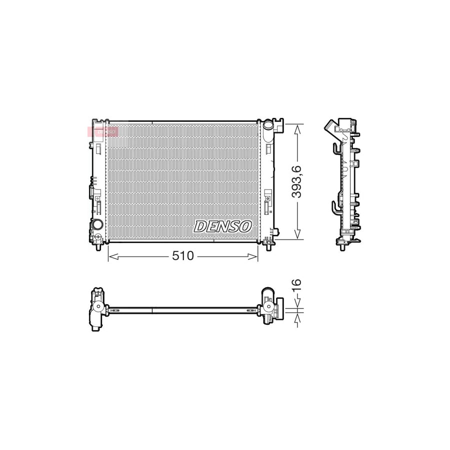 Denso DRM46103 Drm46103 Engine Radiator | ML Performance UK