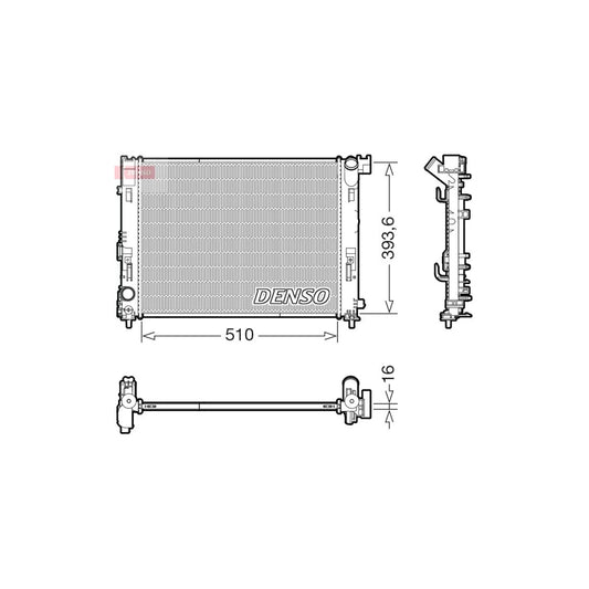 Denso DRM46103 Drm46103 Engine Radiator | ML Performance UK