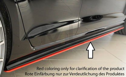 Rieger 00059588 VW Mk7 Golf Side Skirt Splitter (GTI, GTD & GTE) 6 | ML Performance UK Car Parts