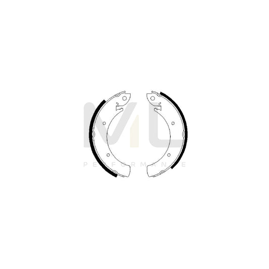 BOSCH 0 986 487 648 Brake Shoe Set | ML Performance Car Parts