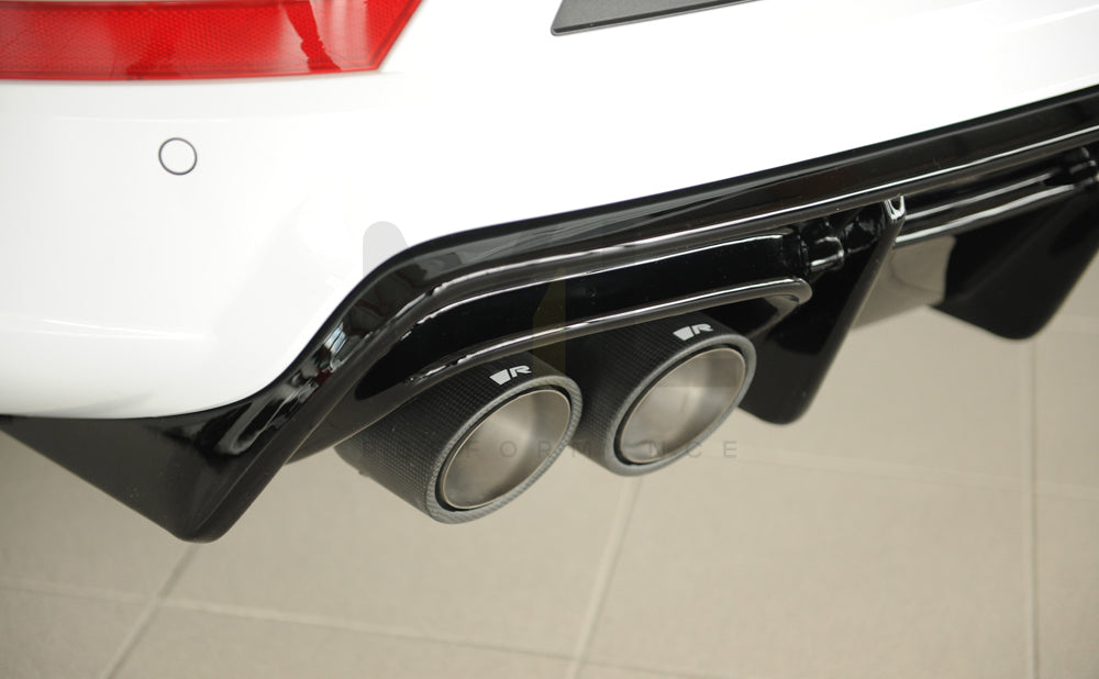 Rieger 00088228 SEAT 5FP Ateca Cupra Rear Diffuser 5 | ML Performance UK Car Parts
