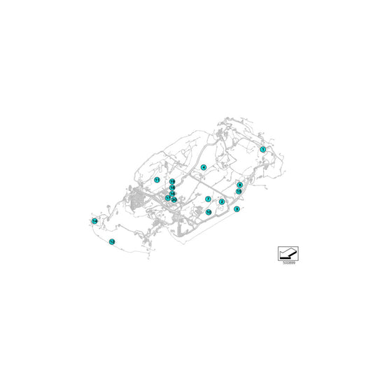 Genuine BMW 61130078159 F40 Contact Bushing Mqs Ela With Cable 0,75-1,5 MM² SN (Inc. 120dX, 116d & M135iX) | ML Performance UK