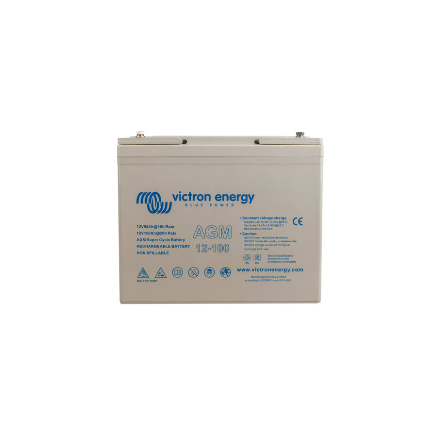 Victron Energy AGM Super Cycle Battery 12V 100Ah (M6) - BAT412110081 | ML Performance UK Car Parts