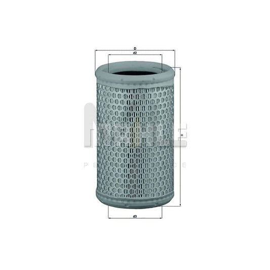 MAHLE ORIGINAL LX 646/1 Air Filter Filter Insert | ML Performance Car Parts