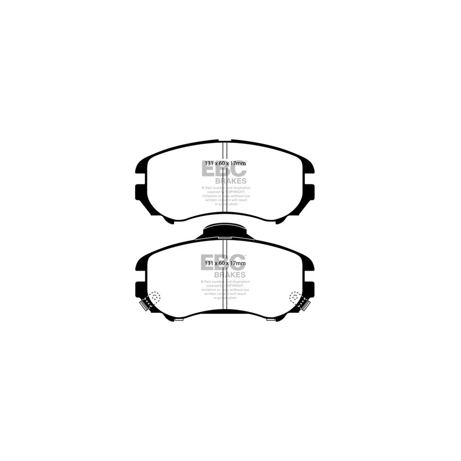 EBC PD40K992 Kia Magentis Ultimax Pad & Plain Disc Kit - Akebono Caliper 2 | ML Performance UK Car Parts