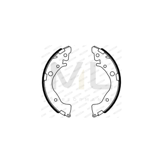 FERODO PREMIER FSB4081 Brake Shoe Set | ML Performance Car Parts