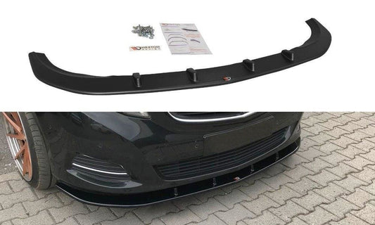 Maxton Design ME-V-447-FD2T Front Splitter V.2 Mercedes Benz V-Class W447 | ML Performance UK Car Parts