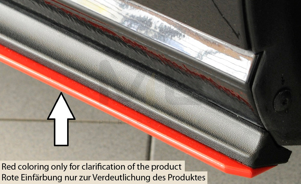 Rieger 00059587 VW Mk7 Golf Side Skirt Splitter (GTI, GTD & GTE) 1 | ML Performance UK Car Parts