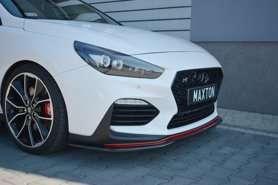 Maxton Design Hyundai I30N MK3 Hatchback / Fastback Front Splitter V.2