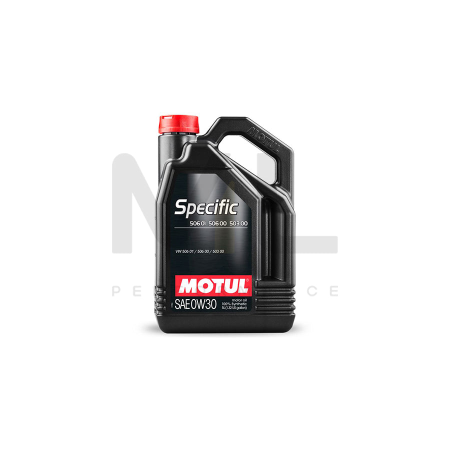Motul Specific VW 506 01 506 00 503 00 0w-30 Fully Synthetic Car Engine Oil 5l | Engine Oil | ML Car Parts UK | ML Performance